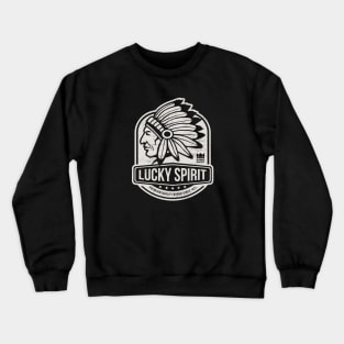 Lucky Spirit Native American Crewneck Sweatshirt